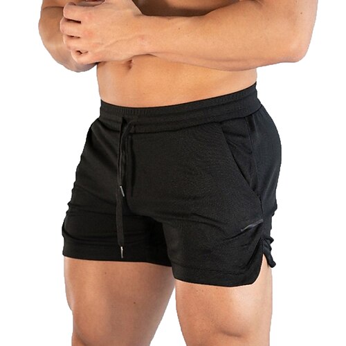Pantaloncini Uomo 2 In 1 Sportivi - Asciugatura Rapida, Traspiranti, Con Coulisse, Per Corsa, Palestra, Basket E Tempo Libero - Taglie Europee