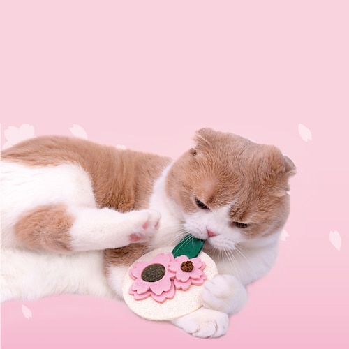 

Teeth Cleaning Toy Cat Toy Catnip Toy Cat Pet Exercise Teething Rope Toy Teething Toy Catnip Plush Fabric Gift Pet Toy Pet Play