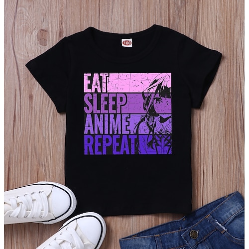 

Kids Boys T shirt Graphic 3D Print Short Sleeve Basic Cotton Summer Black White