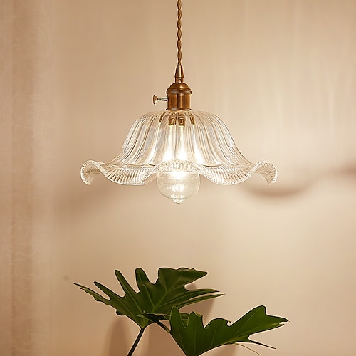 

pendel 20 cm enkelt design pendel glas galvaniseret country nordisk stil 110-240 v