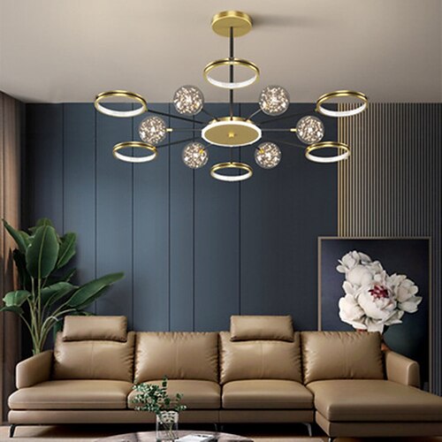 

LED Pendant Light 120 cm Circle Design Flush Mount Lights Metal Artistic Style Modern Style Stylish Painted Finishes LED Modern 220-240V