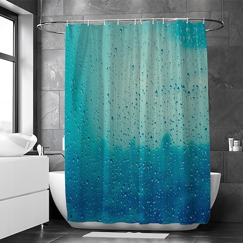 

Waterproof Fabric Shower Curtain Bathroom Decoration and Modern and Classic Theme 70 Inch