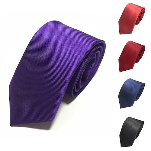 

Men's Ties Neckties Work Striped Formal Business