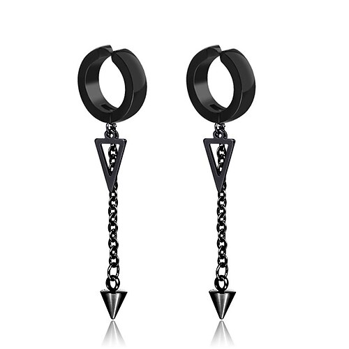 

1pc Earrings For Men's Street Formal Date Stainless Steel Classic Holiday Birthday