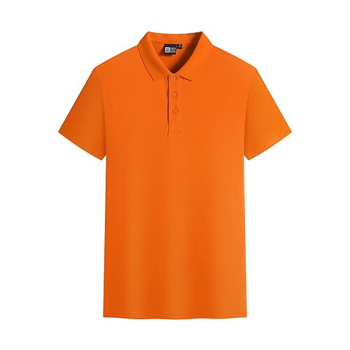 

Men's T shirt Hiking Tee shirt Golf Shirt Short Sleeve Tee Tshirt Top Outdoor Quick Dry Lightweight Breathable Soft Summer Cotton Blend Solid Color White Yellow Red Camping / Hiking Hunting Fishing