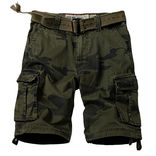 Men's Cargo Shorts Tactical Shorts Camo 