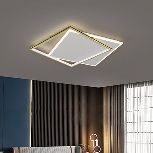 

LED Ceiling Light 52 cm Geometric Shapes Flush Mount Lights Metal Artistic Style Modern Style Stylish Painted Finishes LED Modern 220-240V