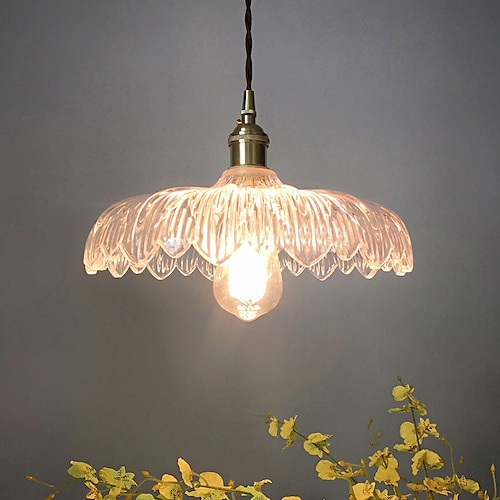 

LED Pendant Light Glass 25 cm Single Design Electroplated Modern Nordic Style 110-240 V