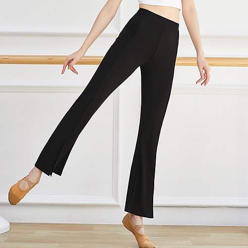 

Activewear Pants Solid Women's Training Performance High Modal
