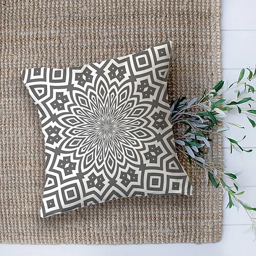 

Boho Double Side Cushion Cover 1PC Soft Decorative Square Throw Pillow Cover Cushion Case Pillowcase for Sofa Bedroom Superior Quality Machine Washable