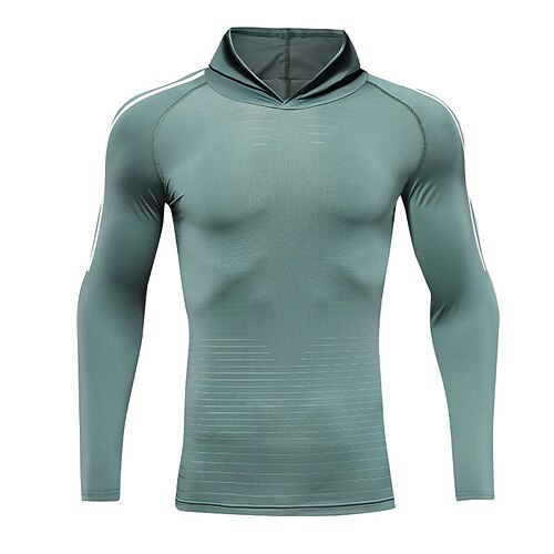 

Men's T shirt Hiking Tee shirt Long Sleeve Tee Tshirt Top Outdoor Quick Dry Lightweight Breathable Sweat wicking Spring Summer P44-1 black P44-2 green Pink Fishing Climbing Camping / Hiking / Caving