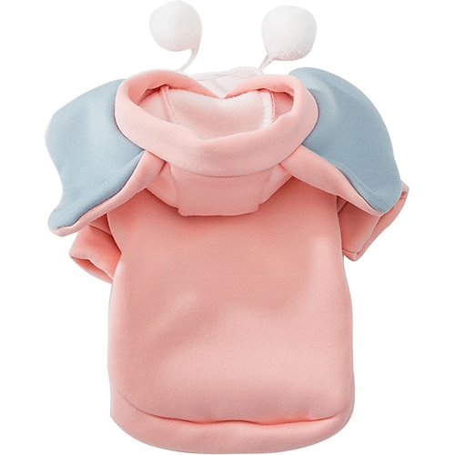 

Dog Costume Dog clothes Solid Colored Leisure For Indoor and Outdoor Use Casual / Daily Outdoor Winter Dog Clothes Puppy Clothes Dog Outfits Warm Pink Costume for Girl and Boy Dog Polyester M L XL XXL