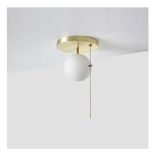 

LED Ceiling Light Wall Light Modern Nordic Globe Design 15 cm Flush Mount Lights Metal Geometrical Brass Modern 220-240V 110-120V