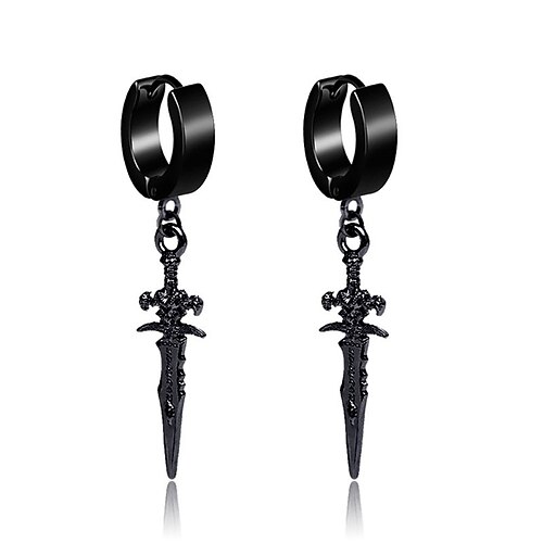 

1pc Earrings For Men's Street Formal Date Stainless Steel Classic Holiday Birthday
