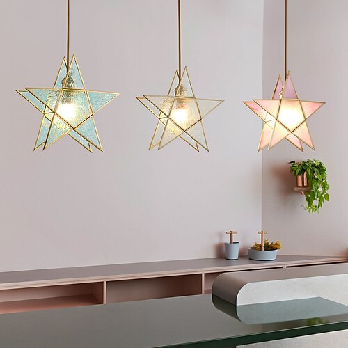 

LED Pendant Light 16 cm Lantern Desgin Geometric Shapes Pendant Light Metal Modern Style Geometrical Lantern Nature Inspired Modern 220-240V