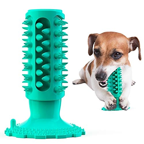 

mloowa dog squeaky toys almost indestructible tough durable dog toys dog chew toys for large dogs aggressive chewers stick toys puppy chew toys with non-toxic natural rubber