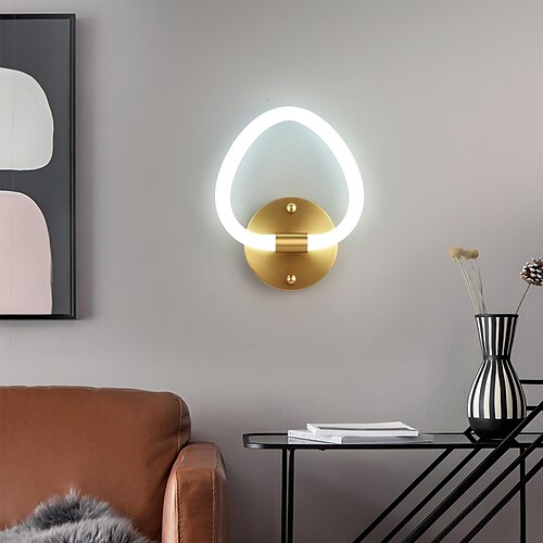 

LED Wall Lamp Light Modern Flush Mount wall Lights Living Room Bedroom Copper Wall Light IP20 8 W 640LM Warm White/Natural White/Cold white