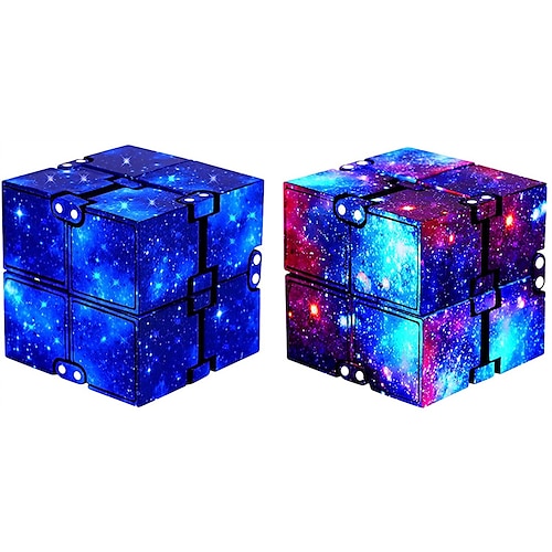 

Infinity Cube Fidget Toy for Boy Girl and Adults, Mini Stress Relieving Fidget Cube for Teens Boys/ Girls, Unique Anxiety Relief Sensory Toys for Autistic Christmas ADHD