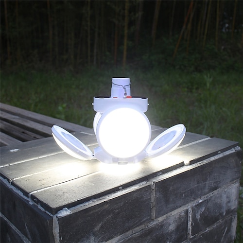 

Folding Solar Camping Light 5 Modes Rechargeable USB LED Bulb Lamp Solar Charge Emergency Night Folding Market Light Outdoor Camping Home