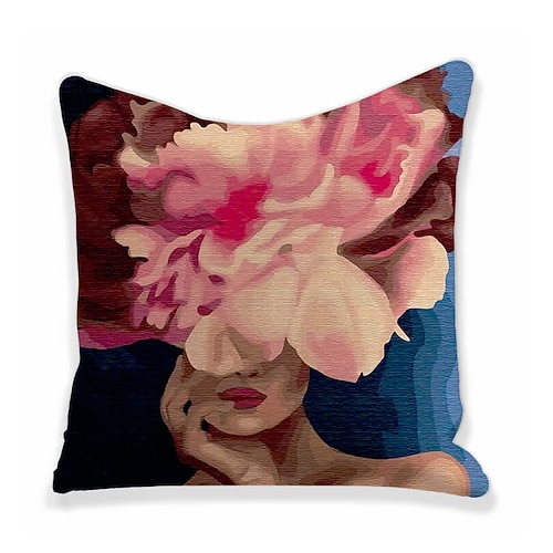 

Double Side Cushion Cover 1PC Soft Decorative Square Throw Pillow Cover Cushion Case Pillowcase for Sofa Bedroom Livingroom Outdoor Superior Quality Machine Washable Outdoor Cushion for Sofa Couch Bed Chair