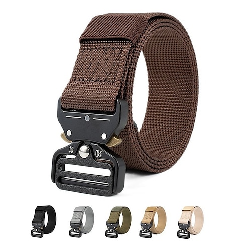 

Men's Belt 100g / m2 Polyester Knit Stretch Army Green Khaki Brown Navy Blue Beige Designer Belts Solid Colored