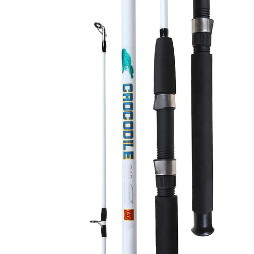 

surf casting fishing rod 2-piece graphite travel baitcasting fishing rod (length: 9')