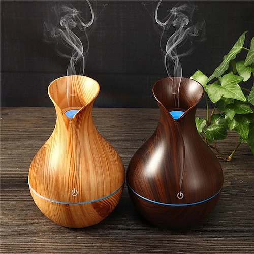 

Air Humidifier 130ml USB Mechanical Household Single Nozzle Cold Aroma Diffuser Adjust Air Humidity Color Light Heavy Ultrasonic Humidifier