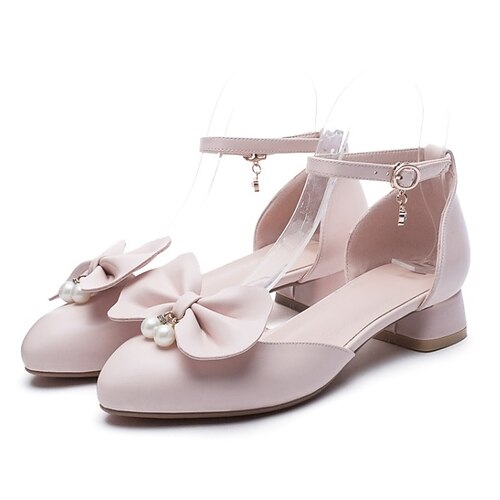 

Pige Sandaler Prinsessesko PU Store børn (7 år ) Hvid Lys pink Forår Sommer