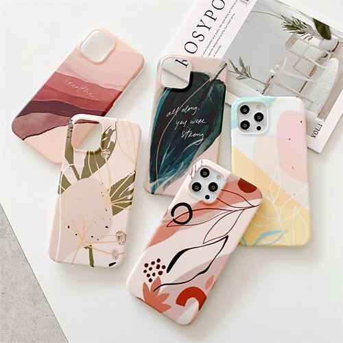 

Phone Case For Apple Back Cover iPhone 12 Pro Max 11 SE 2020 X XR XS Max 8 7 Shockproof Dustproof Tile TPU