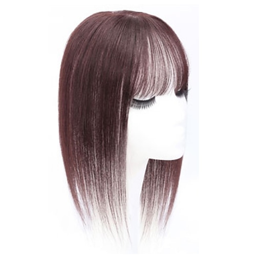

Women's Human Hair Toupees Straight Machine Made Soft / Party / Women Party / Evening / Daily Wear / Vacation