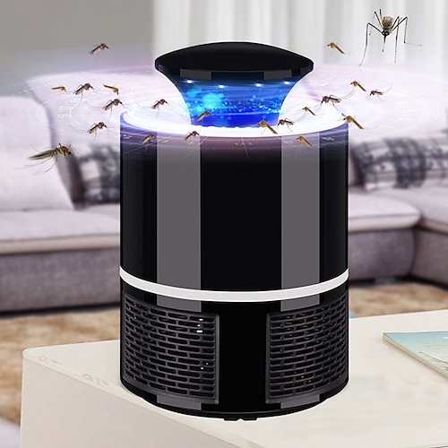 

Automatic Indoor Insect and Flying Bugs Trap Fruit Fly Gnat Mosquito Killer with UV LED Light Fan USB