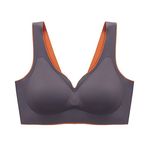 

Women's Seamless Full Coverage Wireless Stretchy Daily Comfort Bra