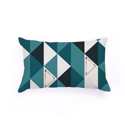 

Geometric Double Side Cushion Cover 1PC Soft Decorative Square Throw Pillow Cover Cushion Case Pillowcase for Bedroom Livingroom Superior Quality Machine Washable Outdoor Cushion for Sofa Couch Bed Chair