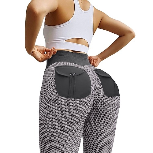 

Women's Tights Leggings Green Blue Pink High Waist Fashion Athletic Causal Sports Cut Out High Elasticity Ankle-Length Tummy Control Plain S M L XL XXL / Skinny