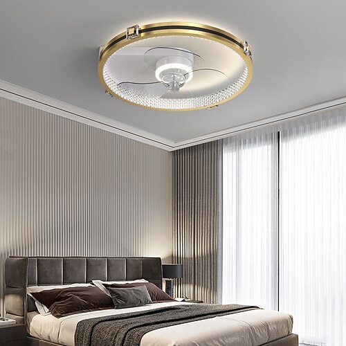 

LED Ceiling Light 50 cm Circle Design Ceiling Fan Aluminum Artistic Style Modern Style Stylish Brushed Electroplated LED Nordic Style 220-240V