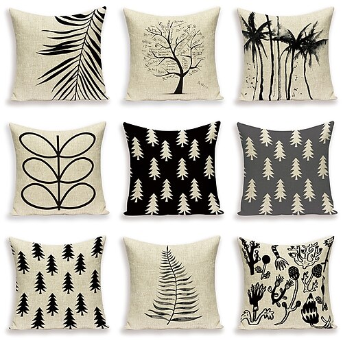 

Simple Double Side Cushion Cover 1PC Soft Throw Pillow Cover Cushion Case Pillowcase for Sofa Bedroom Livingroom Superior Quality Machine Washable Outdoor Cushion for Sofa Couch Bed Chair