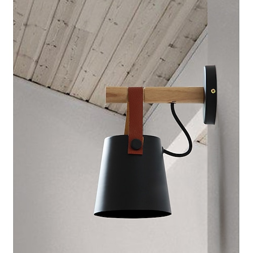 

LED Wall Light Nordic Style Flush Mount Wall Lights Living Room Shops Cafes Iron Wall Light 110-240 V