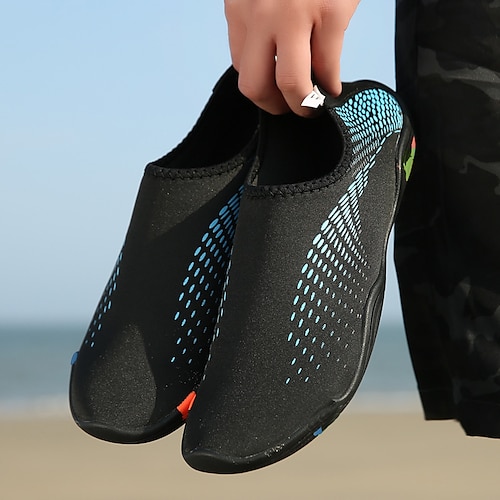 

Women's Men's Water Shoes Barefoot Aqua Shoes Quick Dry Lightweight Printing Fabric Beach Swimming Diving Surfing Snorkeling Scuba Kayaking - for Adults