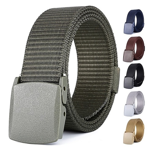 

Men's Wide Belt 100g / m2 Polyester Knit Stretch Belt Solid Colored