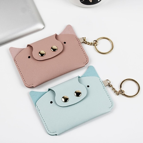 

1 PC Change Purses Credit Card Holders Credit Card Holder Wallet Other Material PU Leather Name Card Holder Waterproof Pocket Multi Function for Women Kids
