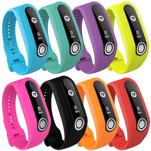 

Smart Watch Band for TomTom TomTom Touch Silicone Smartwatch Strap Soft Breathable Sport Band Replacement Wristband