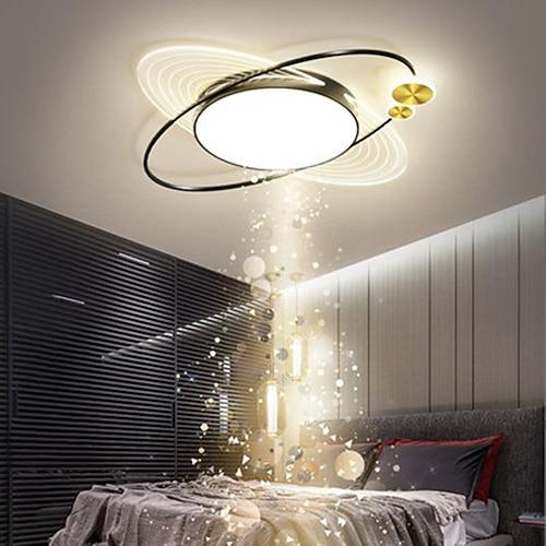 

LED Ceiling Light 58 cm Circle Design Flush Mount Lights Metal Artistic Style Modern Style Stylish Artistic Modern 220-240V