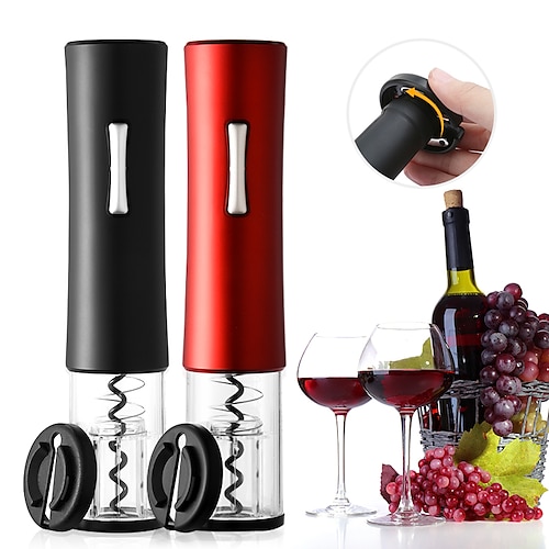 

Electric Bottle Opener for Red Wine Foil Cutter Electric Red Wine Openers Jar Opener Kitchen Accessories Gadgets Bottle Opener