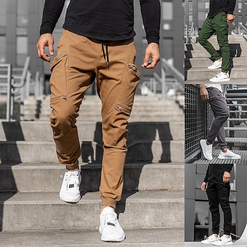 

Men's Ripstop Cargo Work Pants Relaxed Fit Cargo Pant-Reg & Big and Tall Sizes Chino Pant Carpenter Pant Utility Pant Khaki