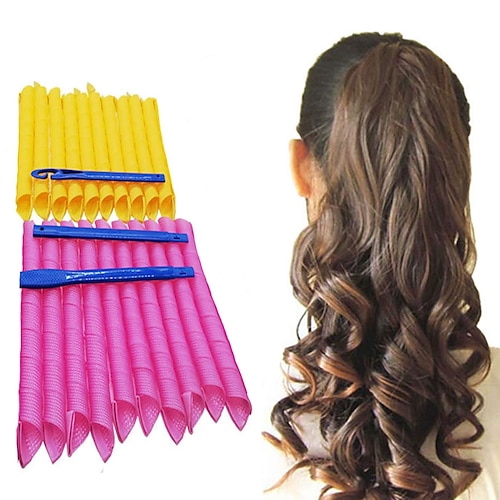 

20PCS Magic Hair Curlers Curls Styling Kit DIY No Heat Hair Curlers for Extra Long Hair up to 22 (55 cm)