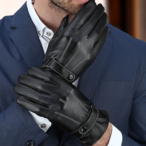 

Hombre 1 Par Para dedos Ropa de calle / Trabajo / Exterior Guantes - Plano IMPERMEABLE / Listo para vestir