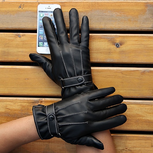 

Hombre 1 Par Para dedos Ropa de calle / Trabajo / Exterior Guantes - Plano IMPERMEABLE / Listo para vestir