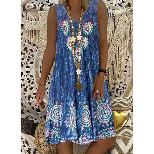 

Women's Midi Dress Green Blue Light Green Sleeveless Spring Summer XS S M L XL