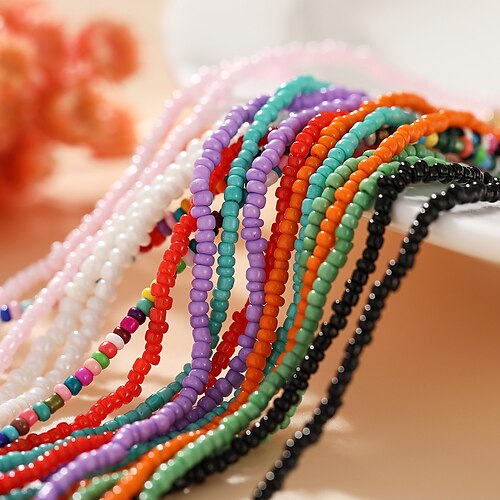 

1pc Choker Necklace Beaded Necklace For Women's Girls' Wedding Party Evening Street Imitation Pearl Handmade / Pearl Necklace