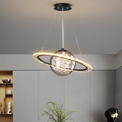 

LED Pendant Light 48 cm Single Design Chandelier Acrylic Artistic Style Modern Style Stylish LED Modern 220-240V